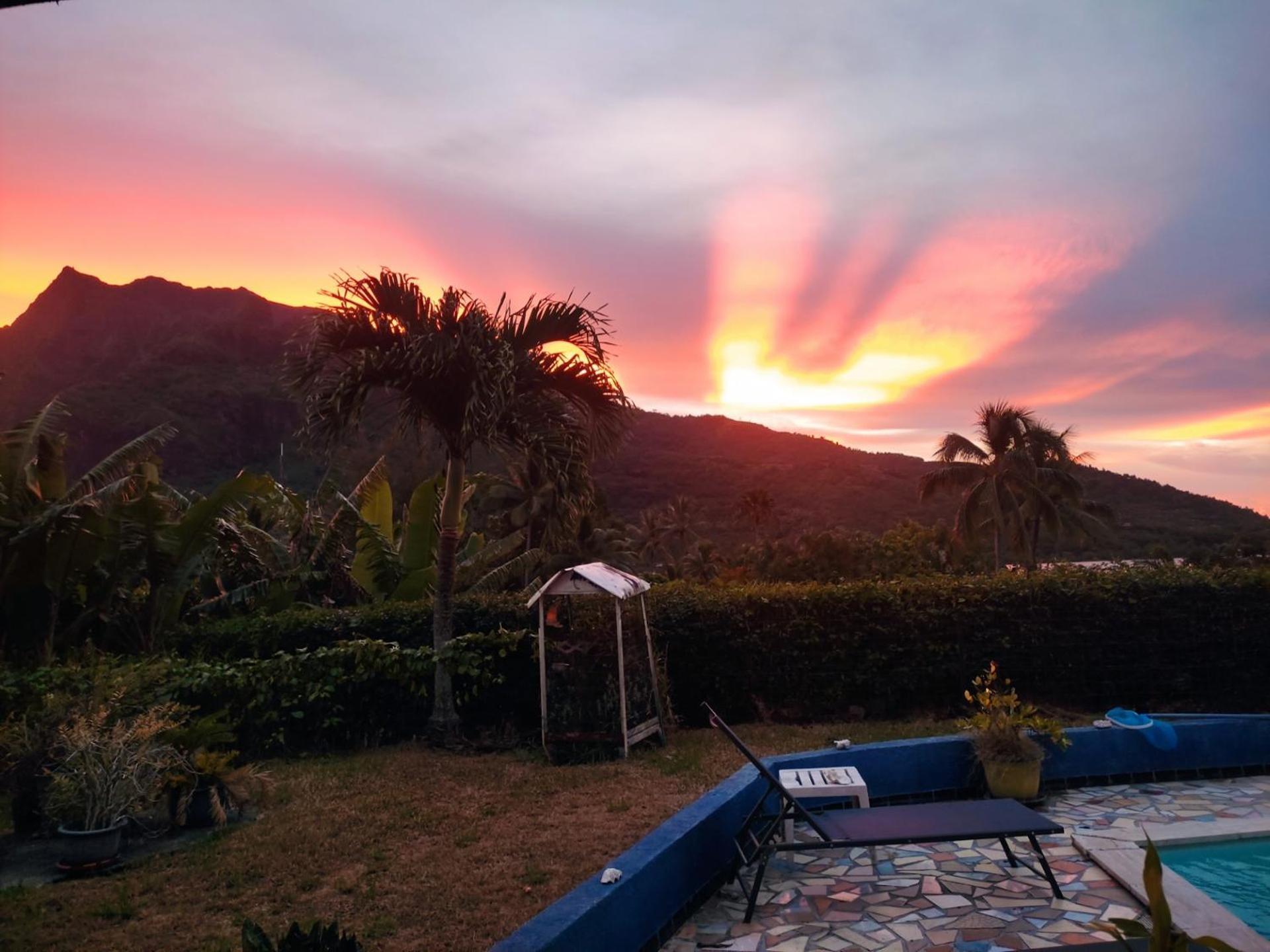 Villa Vaiana Eurl Vaiana Faratea Paopao Exteriér fotografie