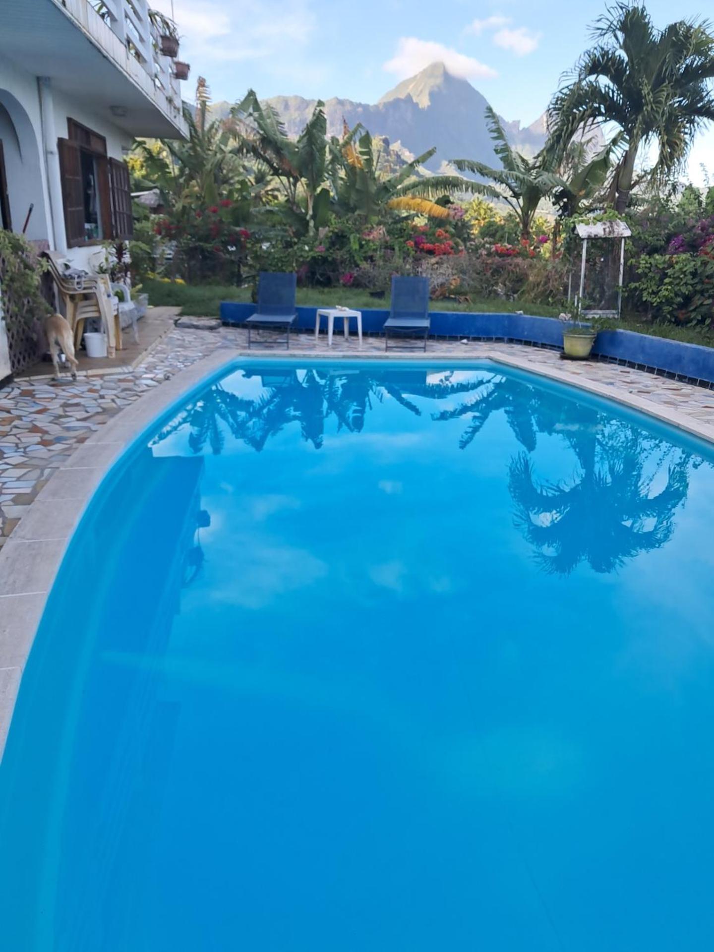 Villa Vaiana Eurl Vaiana Faratea Paopao Exteriér fotografie